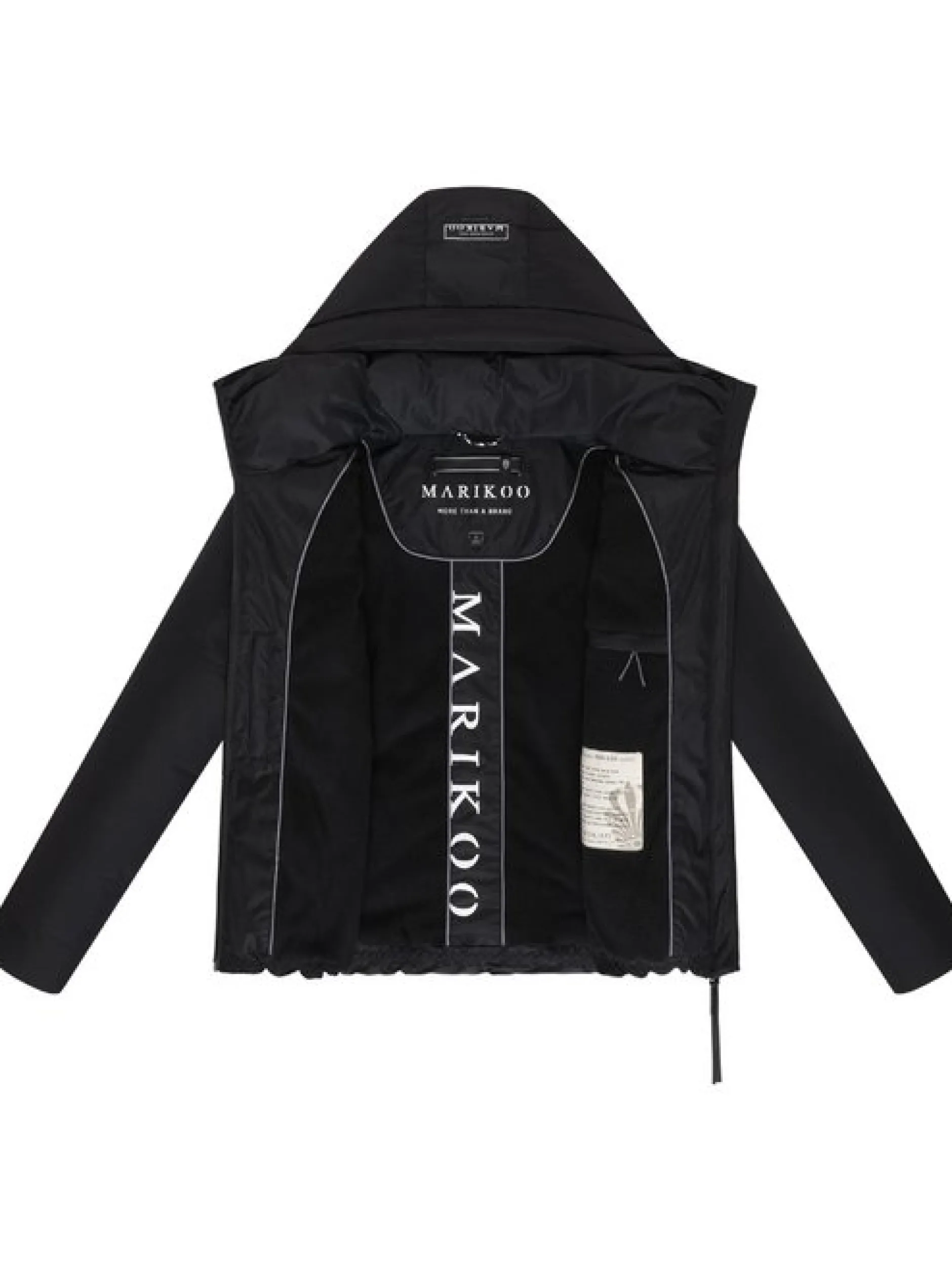 Marikoo Damen Winterjacke - Ninikaa XVI in schwarz