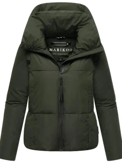 Marikoo Damen Winterjacke - Ninikaa XVI in oliv