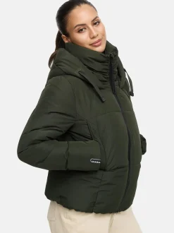 Marikoo Damen Winterjacke - Ninikaa XVI in oliv