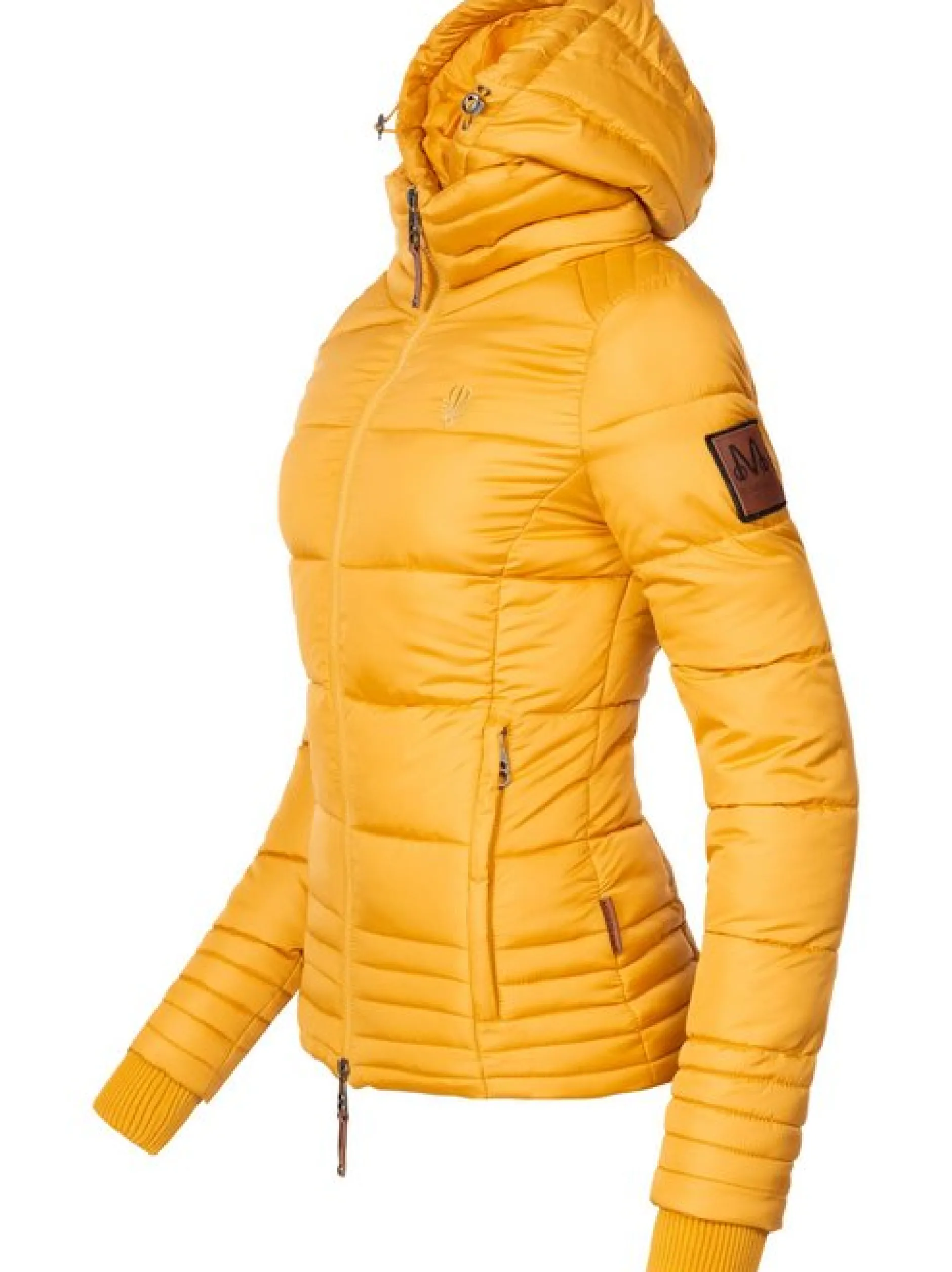Marikoo Damen Winterjacke - Sole in gelb