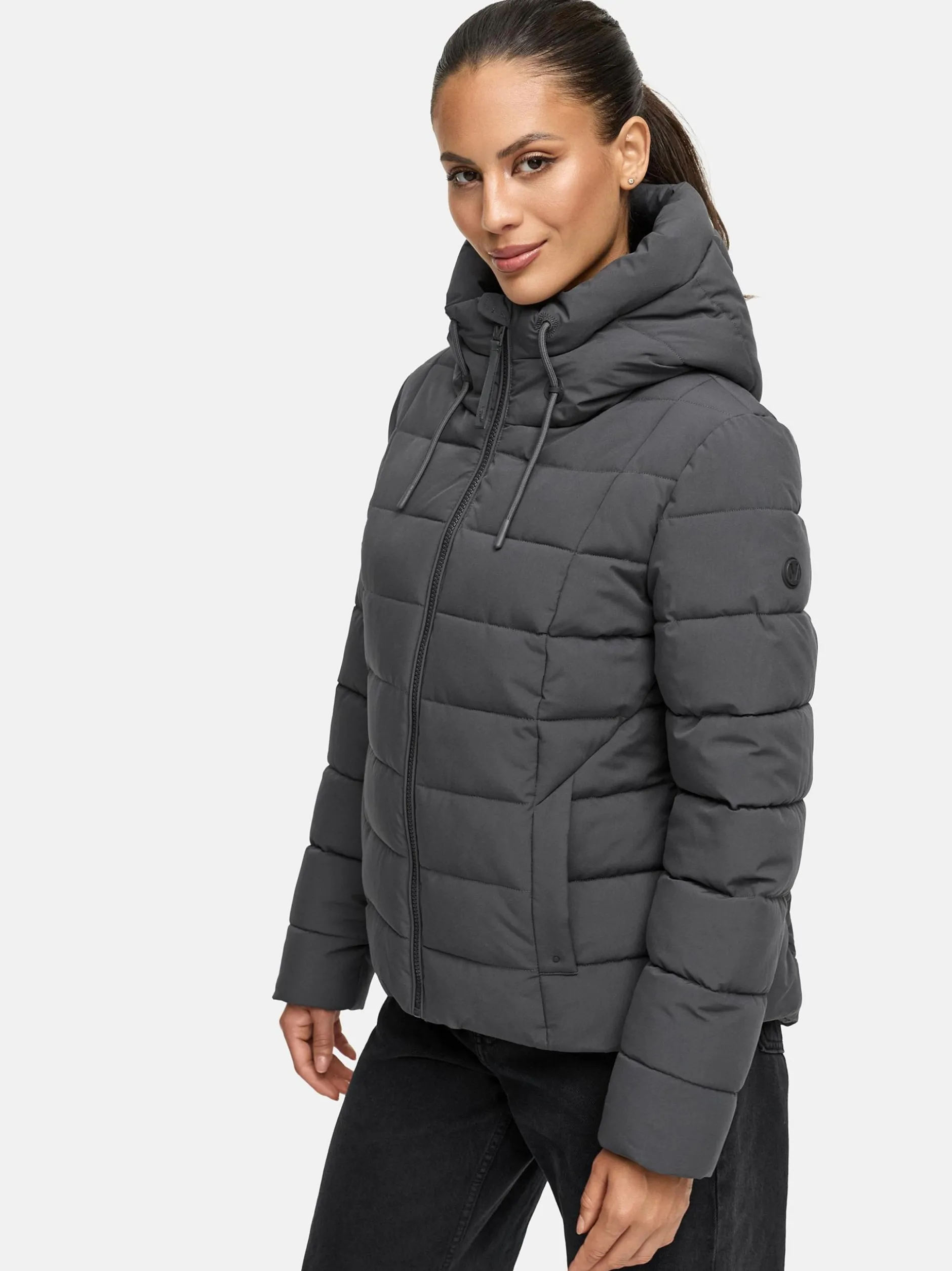 Marikoo Damen Winterjacke - Tayenaa 16 in anthrazit