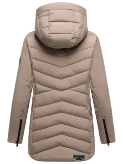 Marikoo Damen Winterjacke - Tivaa XVI in taupe
