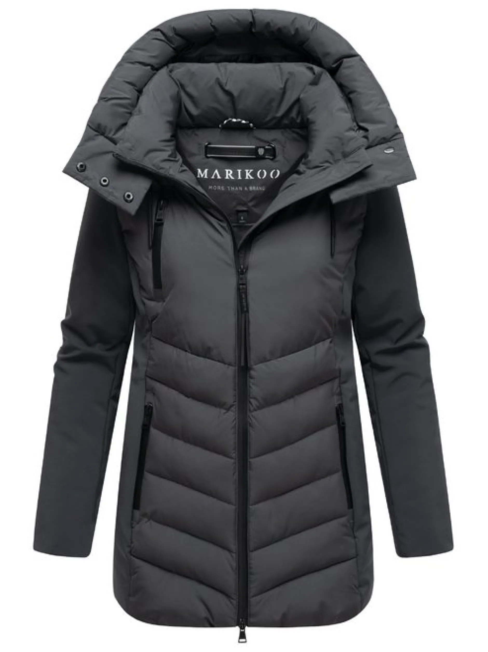 Marikoo Damen Winterjacke - Tivaa XVI in anthrazit