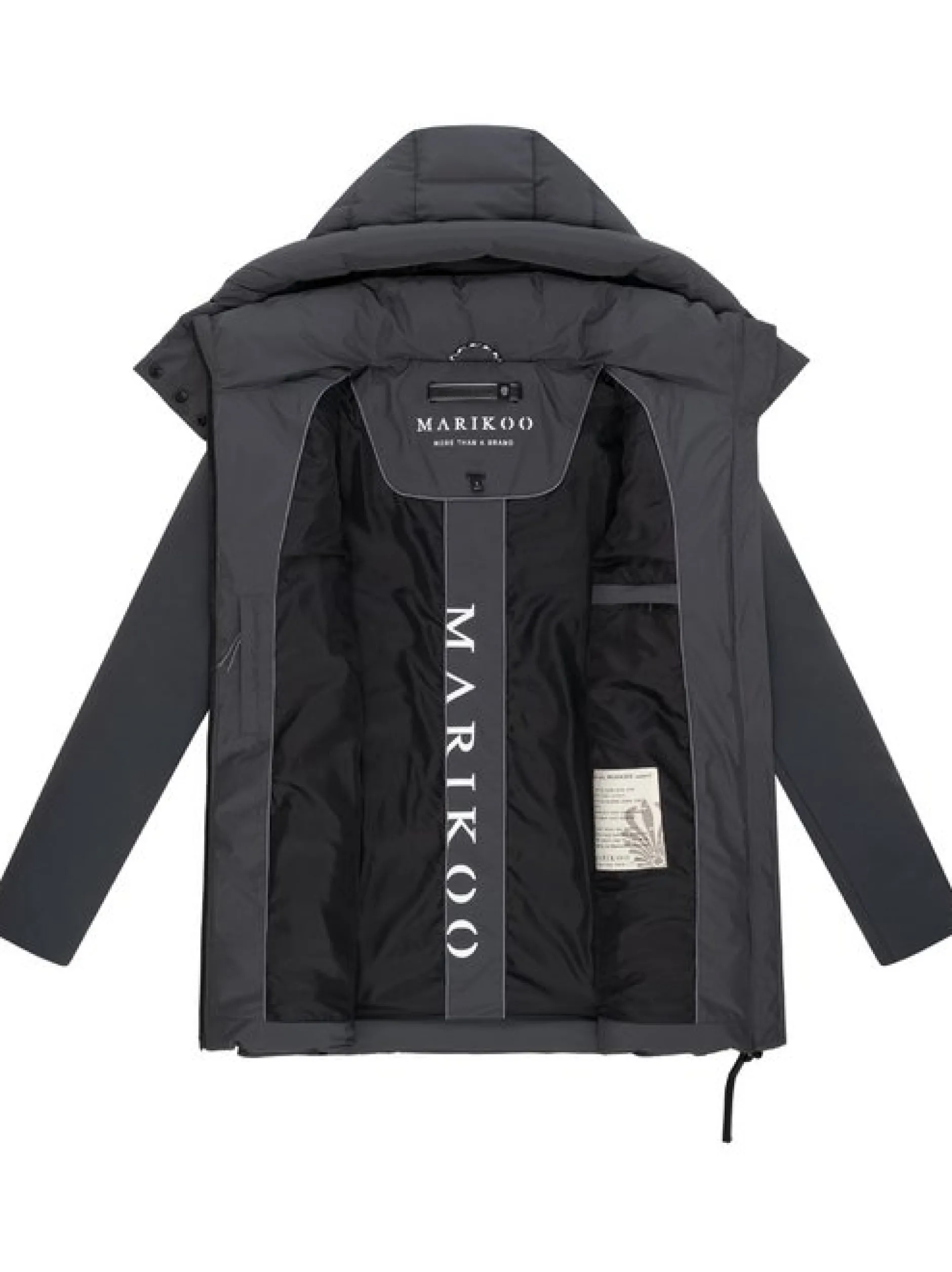 Marikoo Damen Winterjacke - Tivaa XVI in anthrazit