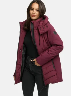 Marikoo Damen Winterjacke - Tivaa XVI in bordeaux