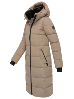 Marikoo Damen Winterjacke - Zuraraa XVI in taupe