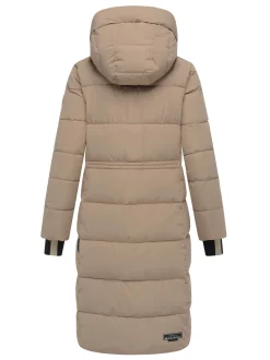 Marikoo Damen Winterjacke - Zuraraa XVI in taupe