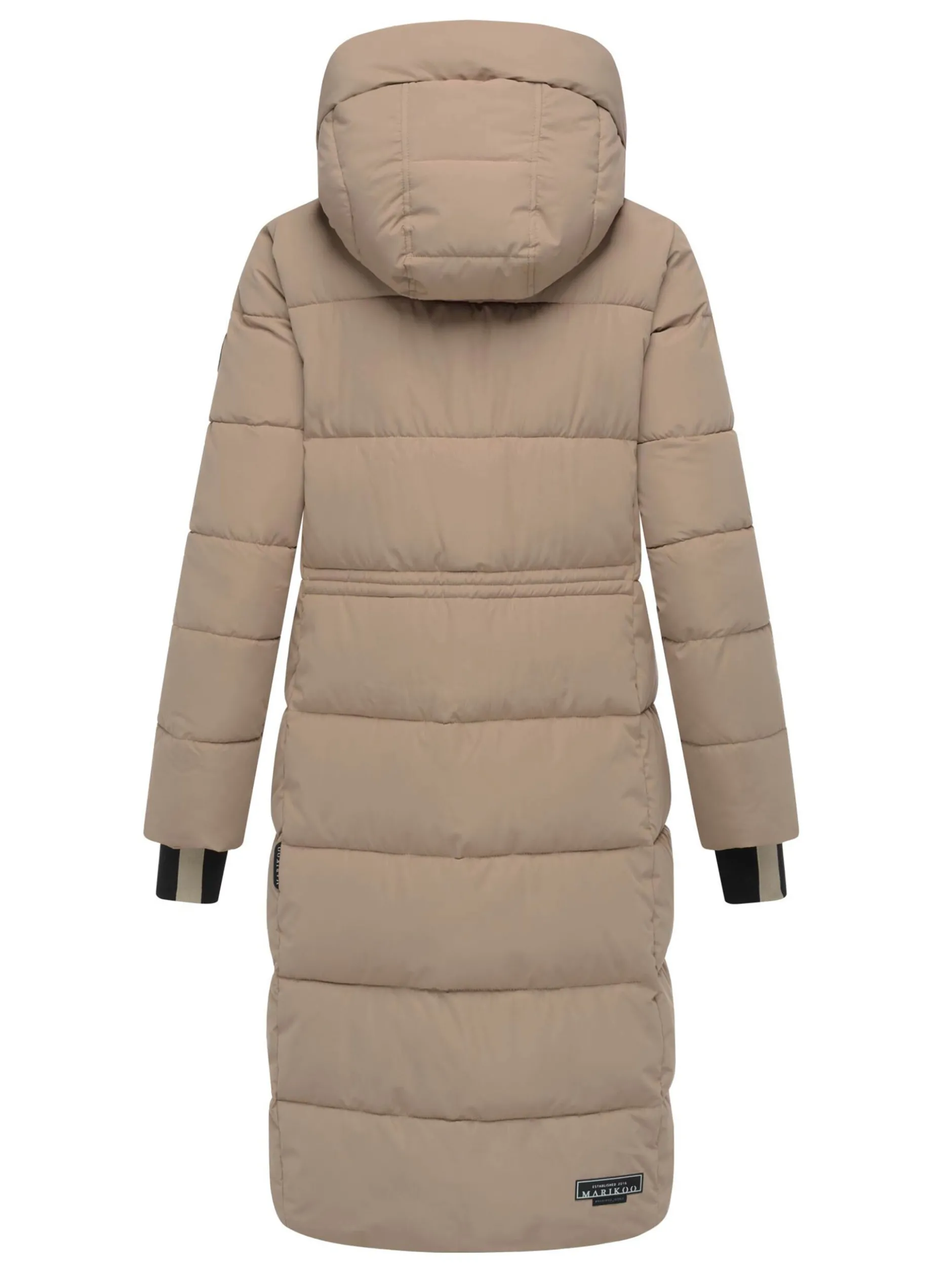 Marikoo Damen Winterjacke - Zuraraa XVI in taupe