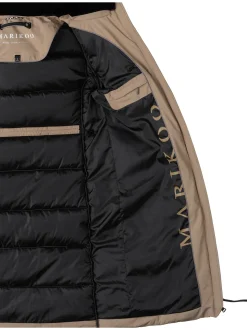Marikoo Damen Winterjacke - Zuraraa XVI in taupe