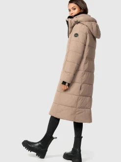 Marikoo Damen Winterjacke - Zuraraa XVI in taupe