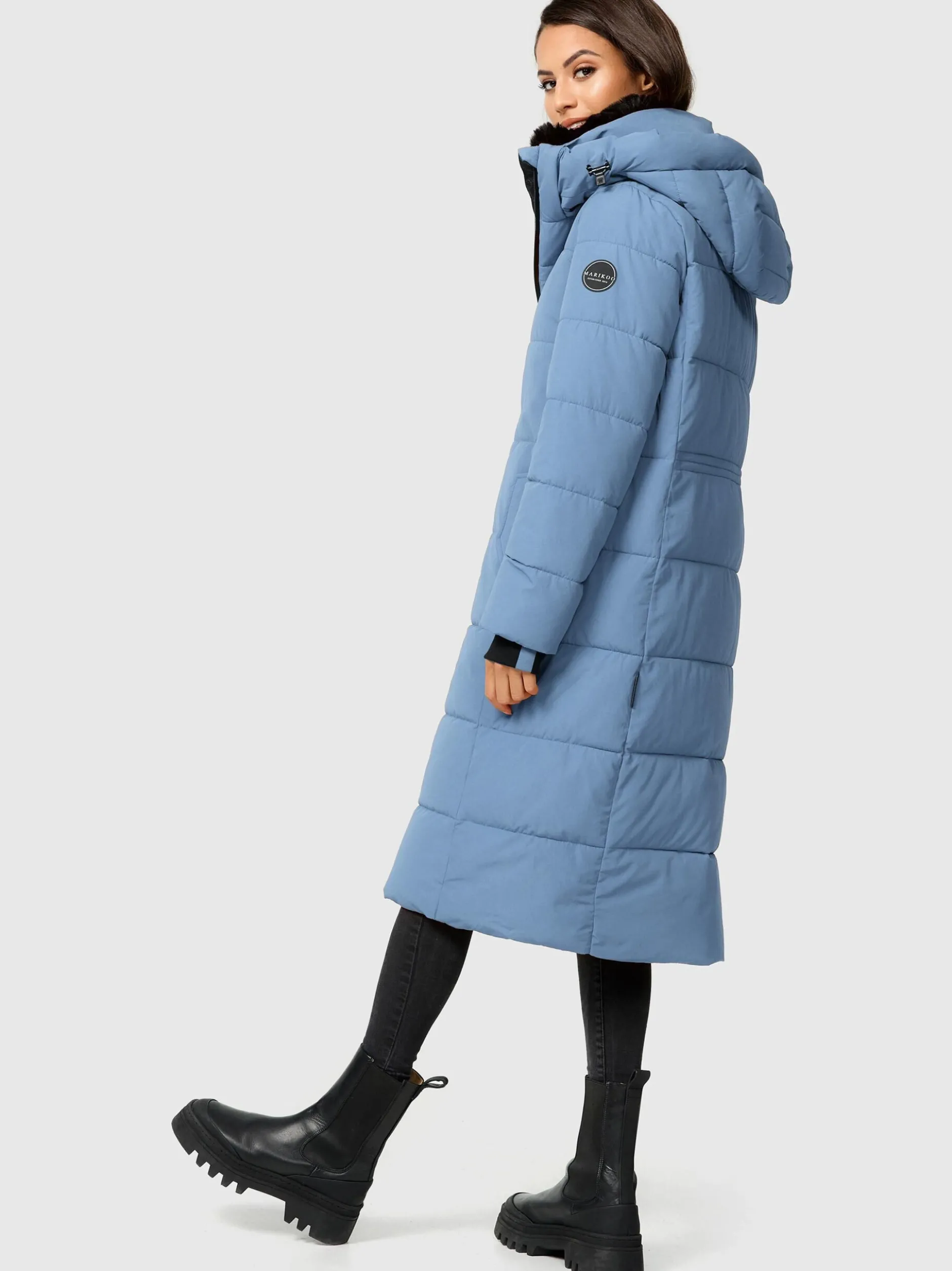 Marikoo Damen Winterjacke - Zuraraa XVI in blau