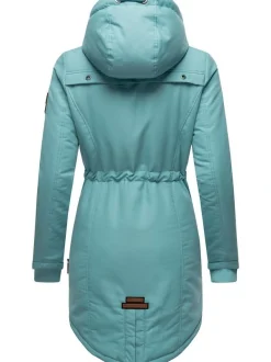 Marikoo Damen Wintermantel - Kamii in blau