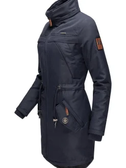 Marikoo Damen Wintermantel - Kamii in marine