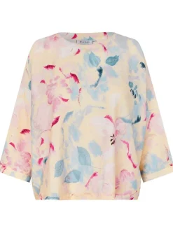 Masai Damen Blusenshirt in rosa mehrfarbig