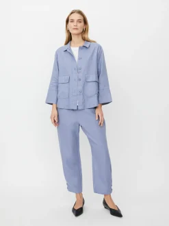 Masai Damen Hemdjacke in hellblau