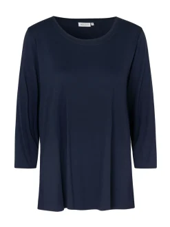 Masai Damen Langarmshirt in marine - Ärmel: 3/4 Arm
