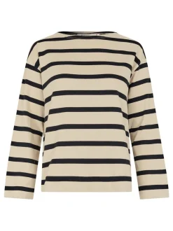 Masai Damen Langarmshirt in schwarz mehrfarbig
