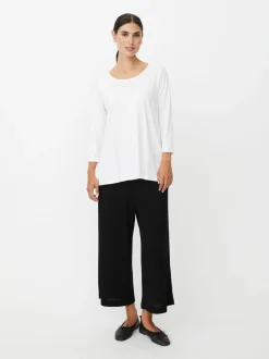 Masai Damen Langarmshirt in weiß - Ausschnitt: Rundhals