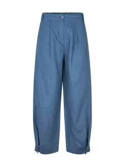 Masai Damen Leinenhose in blau