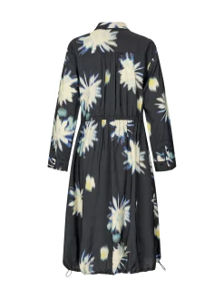 Masai Damen Shirtkleid in grün - Länge: lang