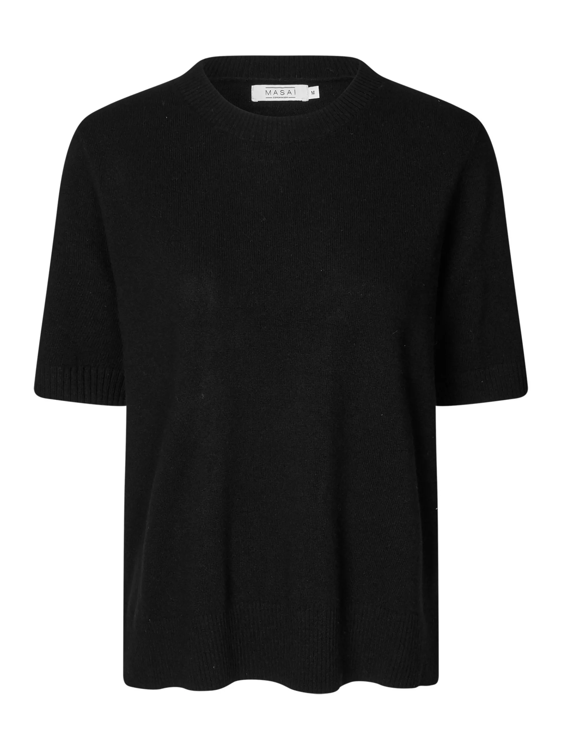 Masai Damen Shirt mit Halbarm in schwarz