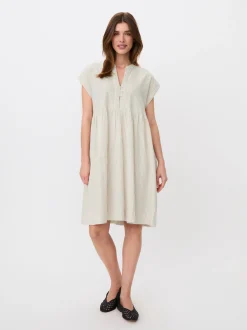 Masai Damen Sommerkleid in lind - Länge: midi