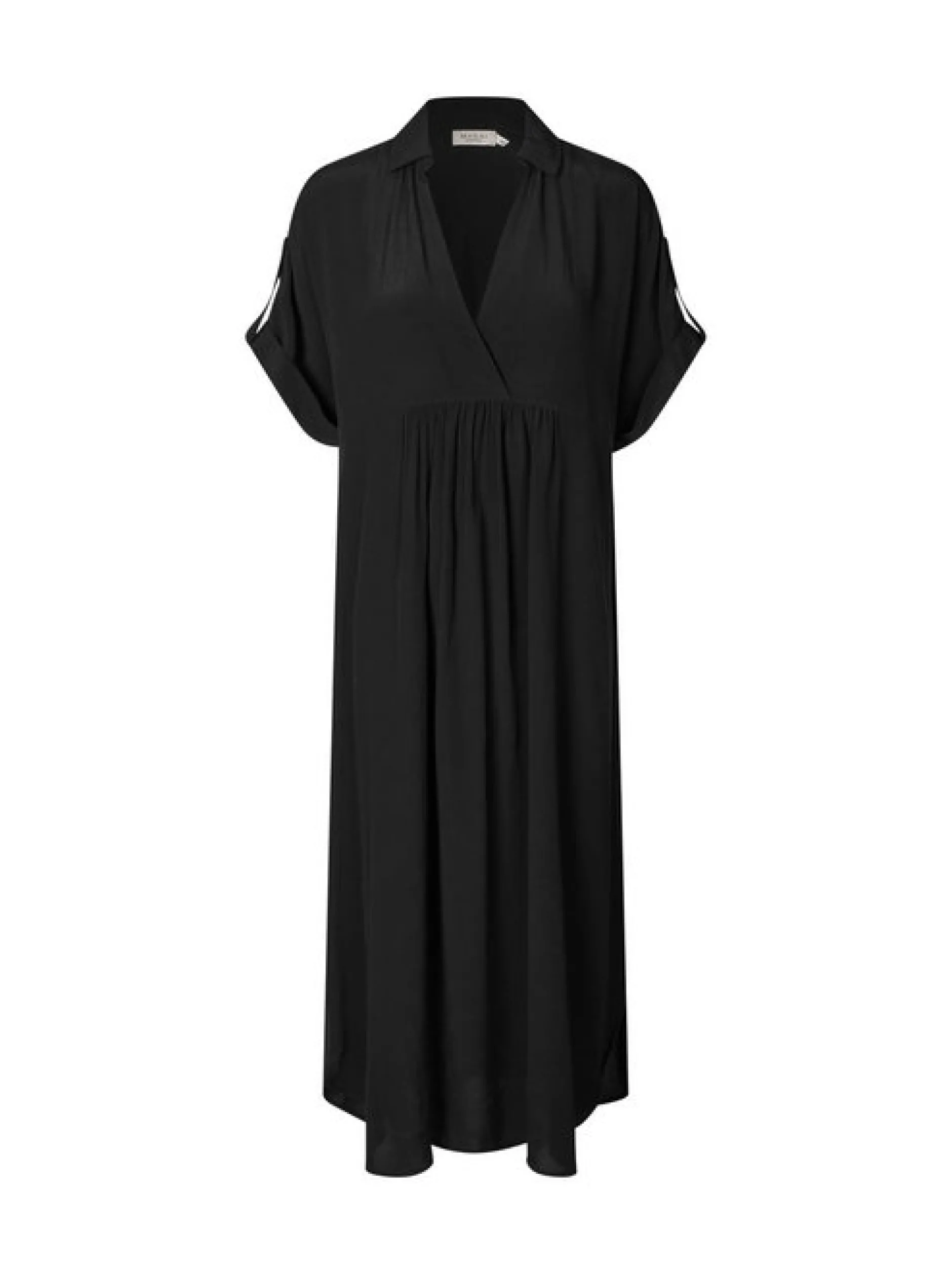 Masai Damen Sommerkleid in schwarz - Länge: lang