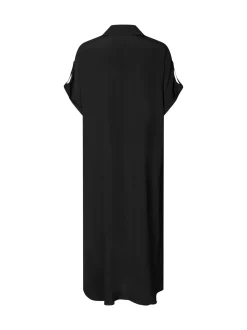 Masai Damen Sommerkleid in schwarz - Länge: lang
