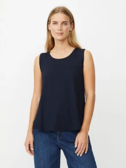 Masai Damen Tanktop in marine - Ausschnitt: Rundhals