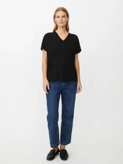 Masai Damen T-shirt in schwarz - Ärmel: ohne Arm