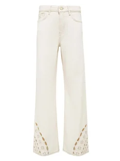 Mavi Damen Jeans - Malibu in ecru