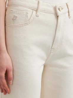 Mavi Damen Jeans - Malibu in ecru
