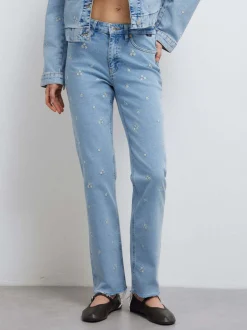 Mavi Damen Jeans - New York in light stone