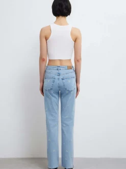 Mavi Damen Jeans - New York in light stone