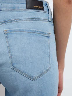 Mavi Damen Jeansshorts - Alexis in light stone