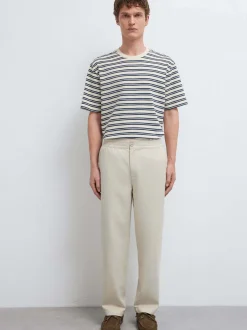 Mavi Herren Chinohose - Woven in beige