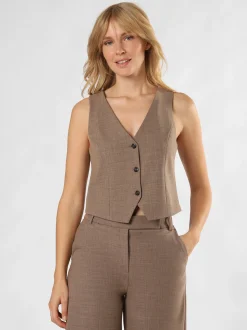 MAX&Co. Damen Weste - Camping in taupe