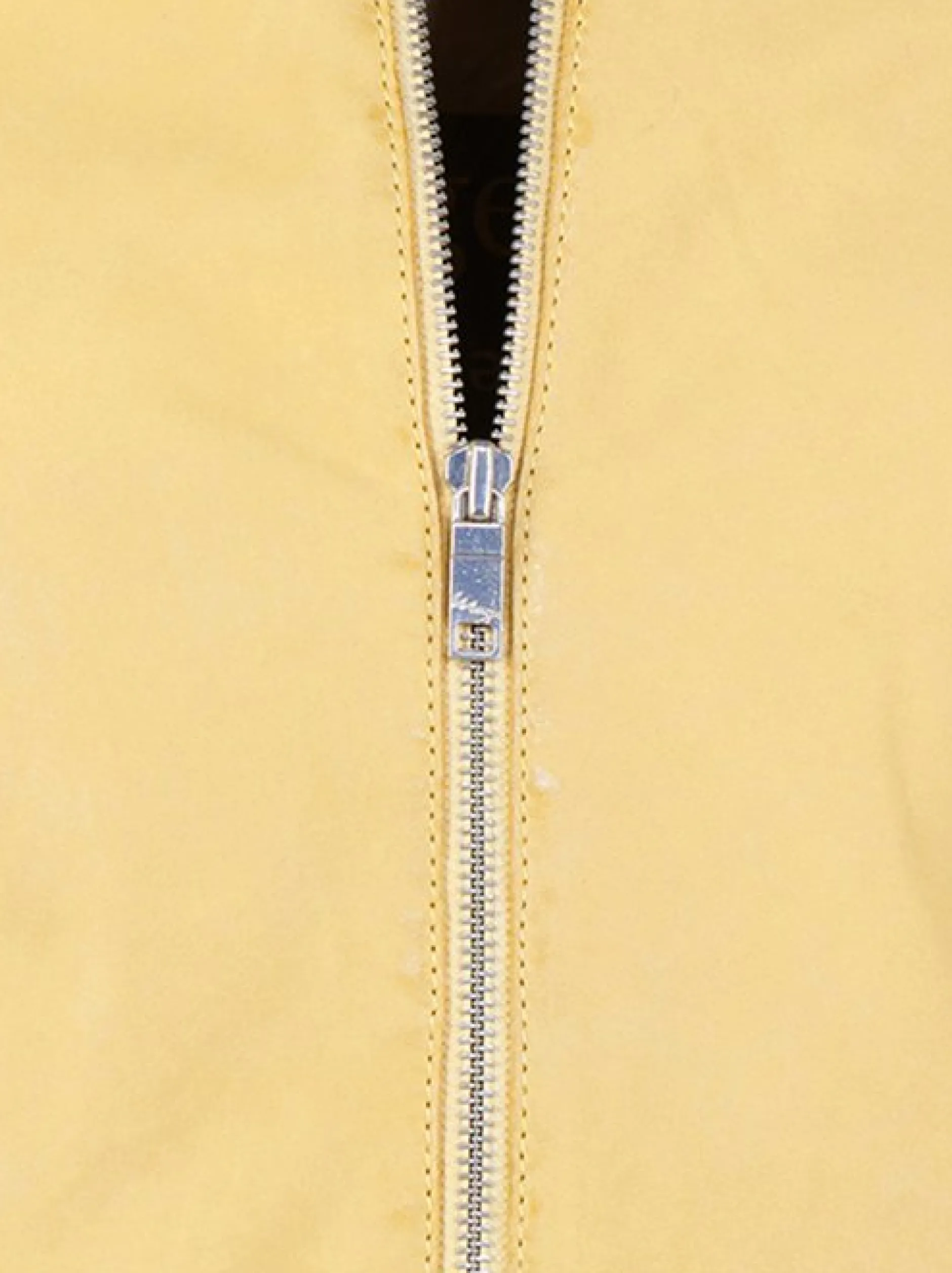 Maze Damen Lederblouson in gelb