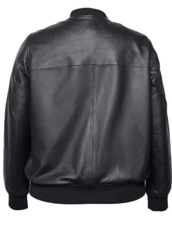 Maze Damen Lederblouson in schwarz