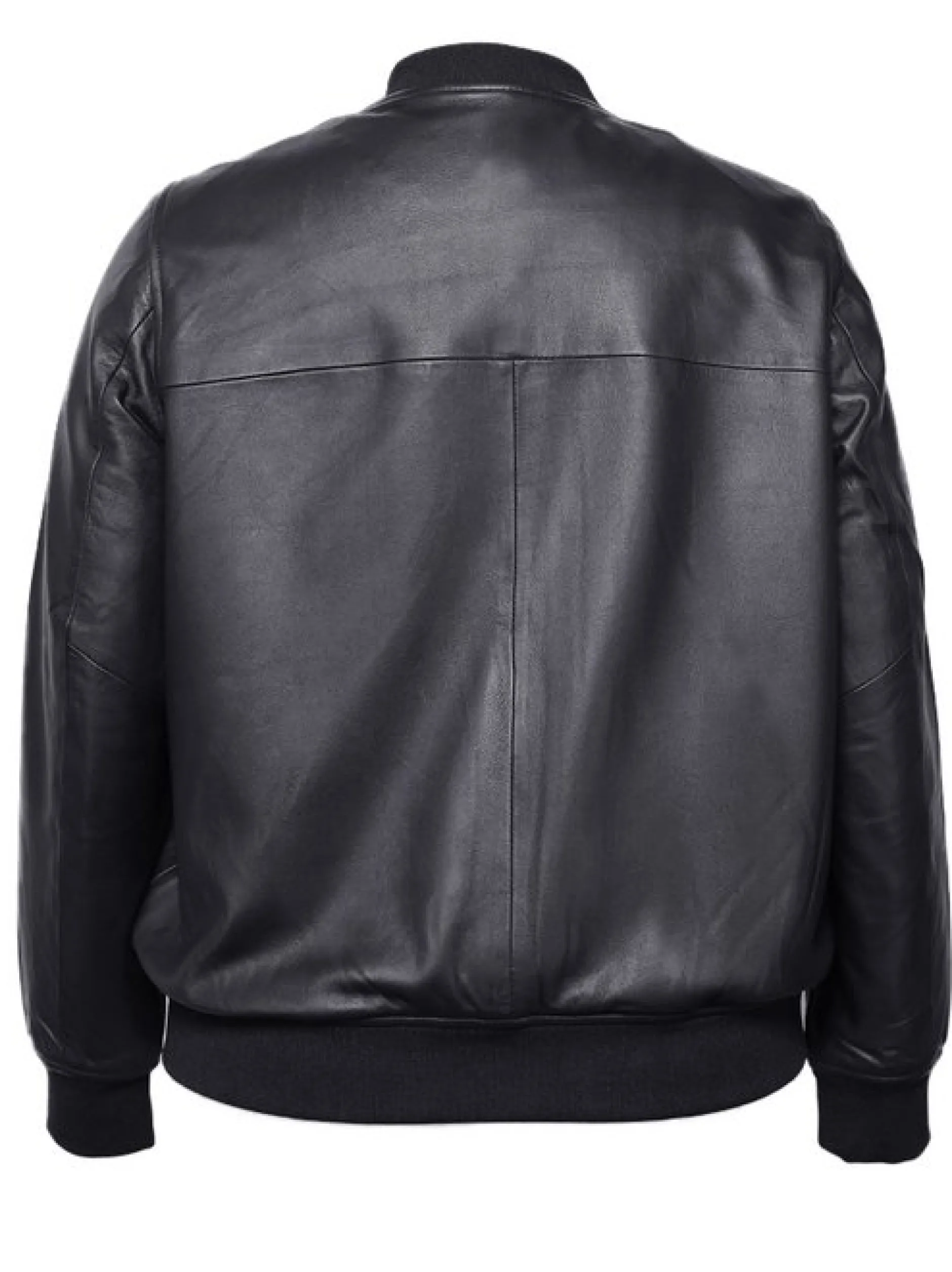 Maze Damen Lederblouson in schwarz