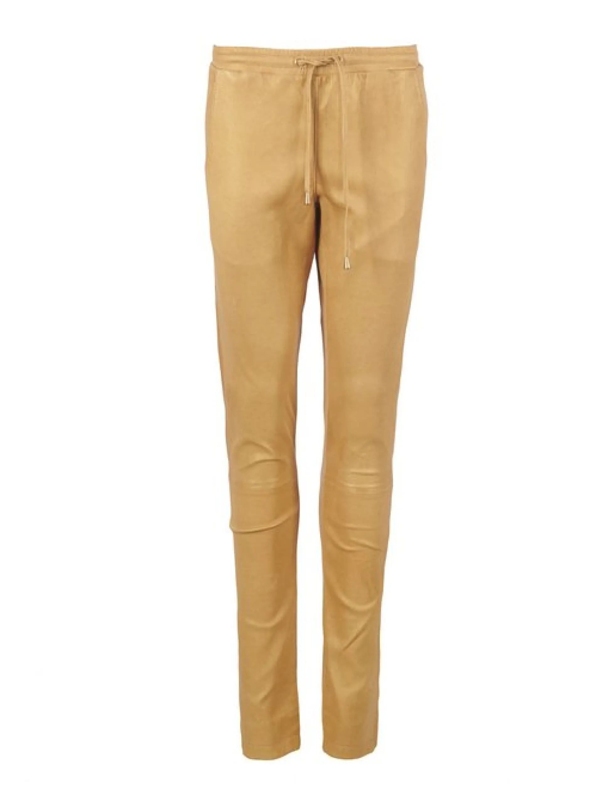 Maze Damen Lederhose in beige
