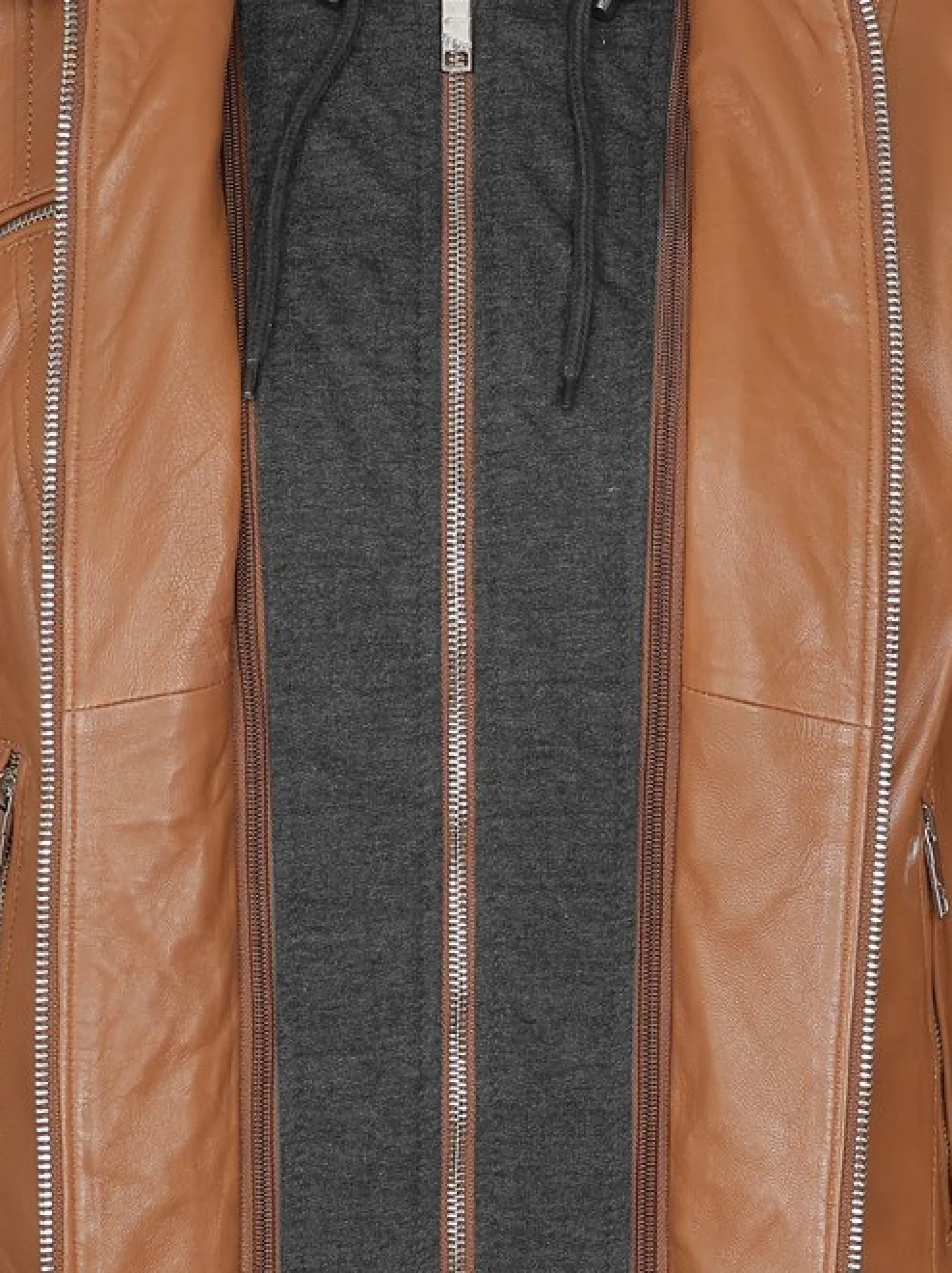 Maze Damen Lederjacke in cognac