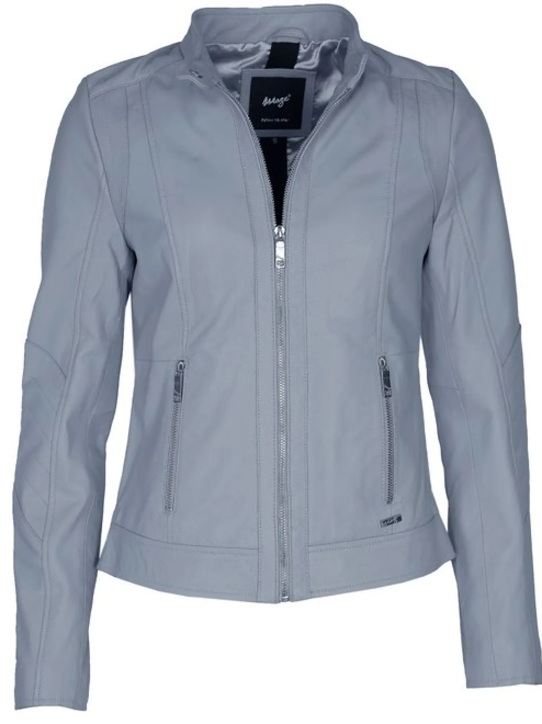Maze Damen Lederjacke in lila