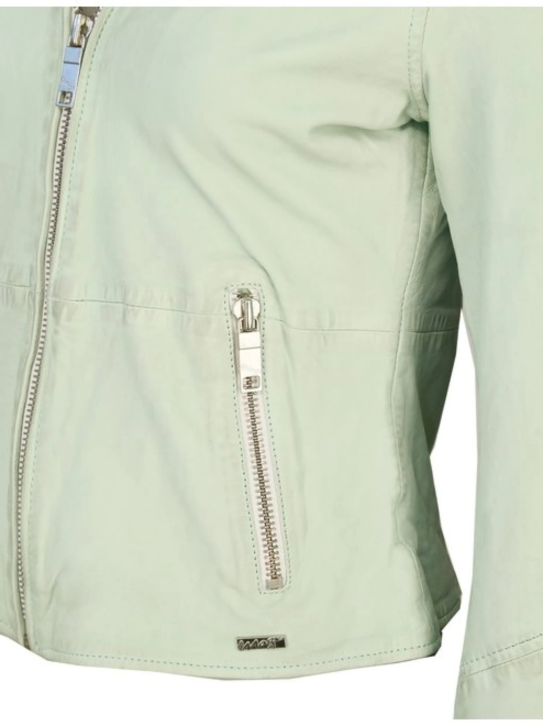 Maze Damen Lederjacke in mint