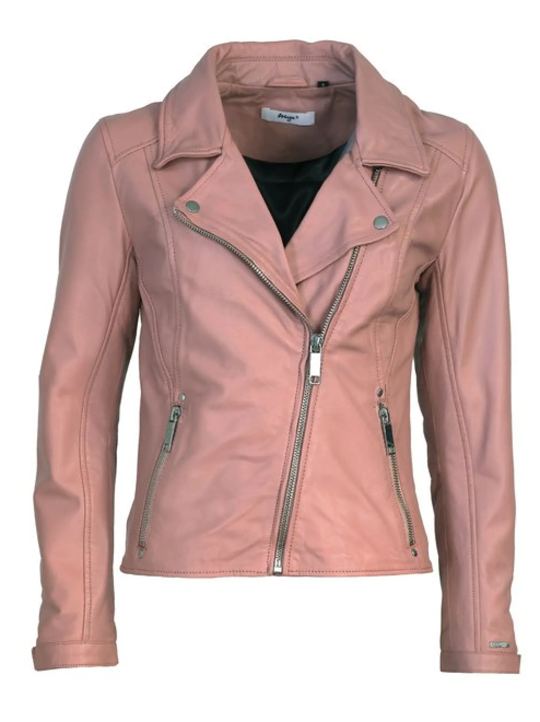 Maze Damen Lederjacke in rosa