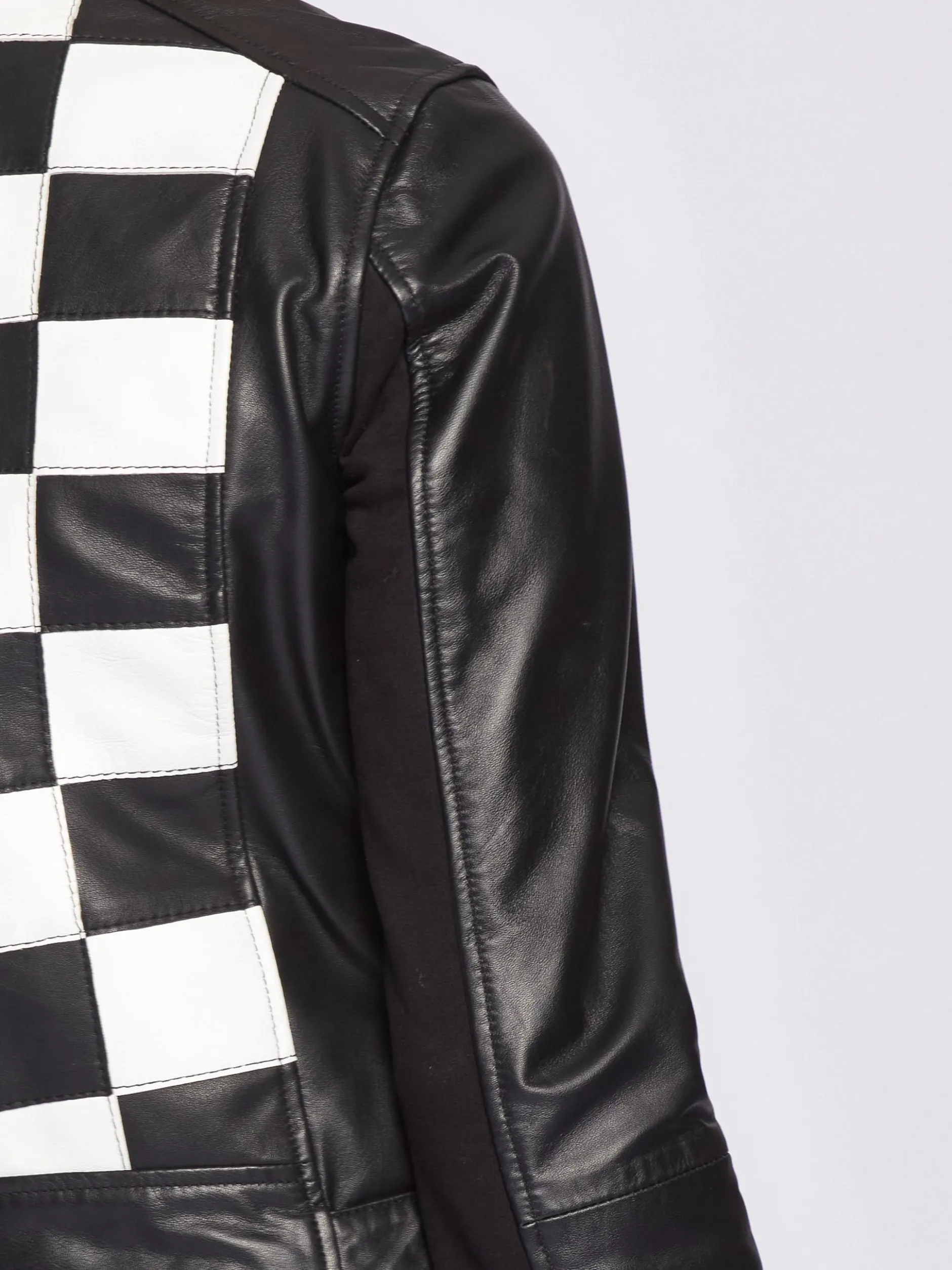 Maze Damen Lederjacke in schwarz