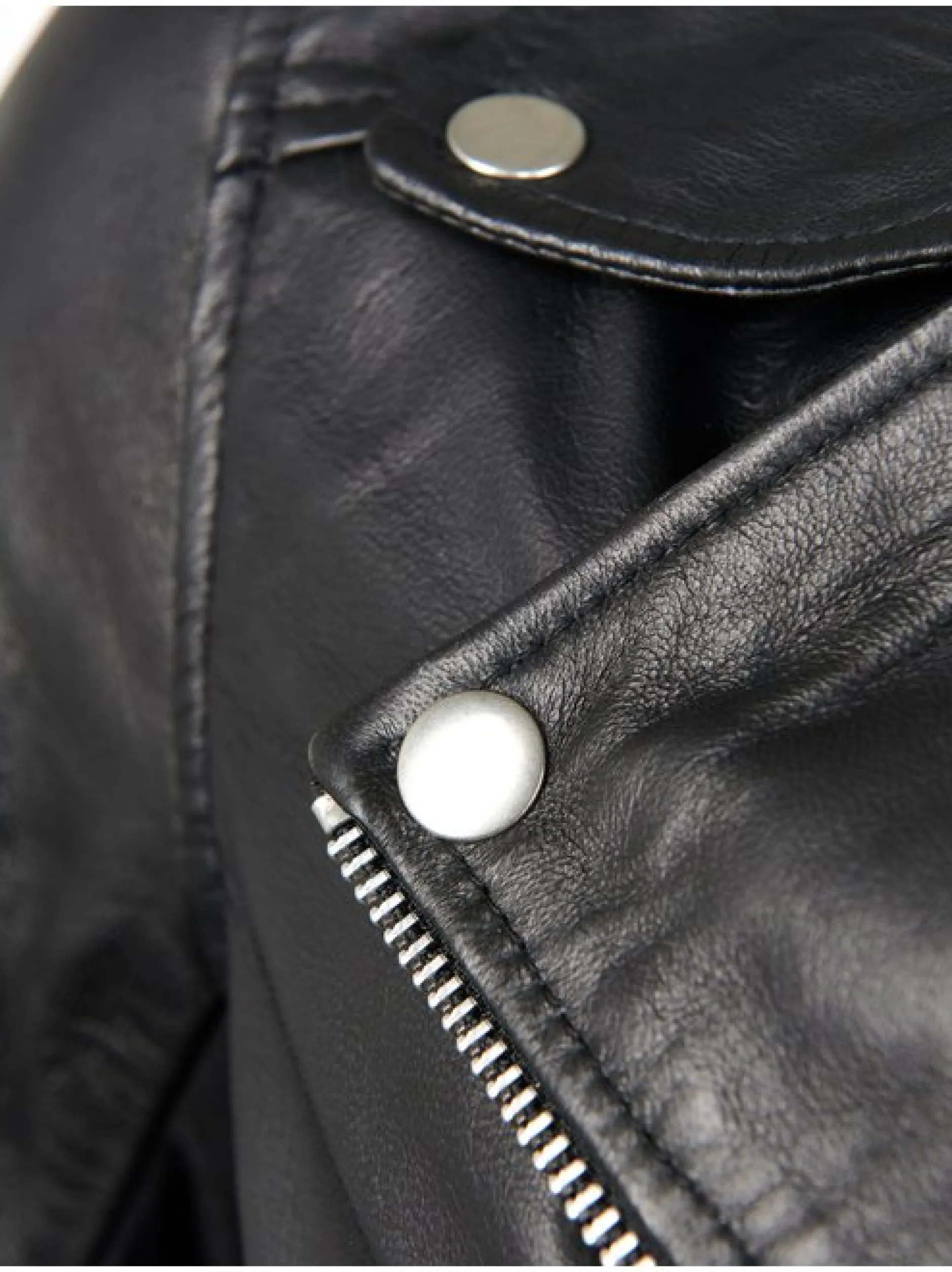 Maze Damen Lederjacke in schwarz