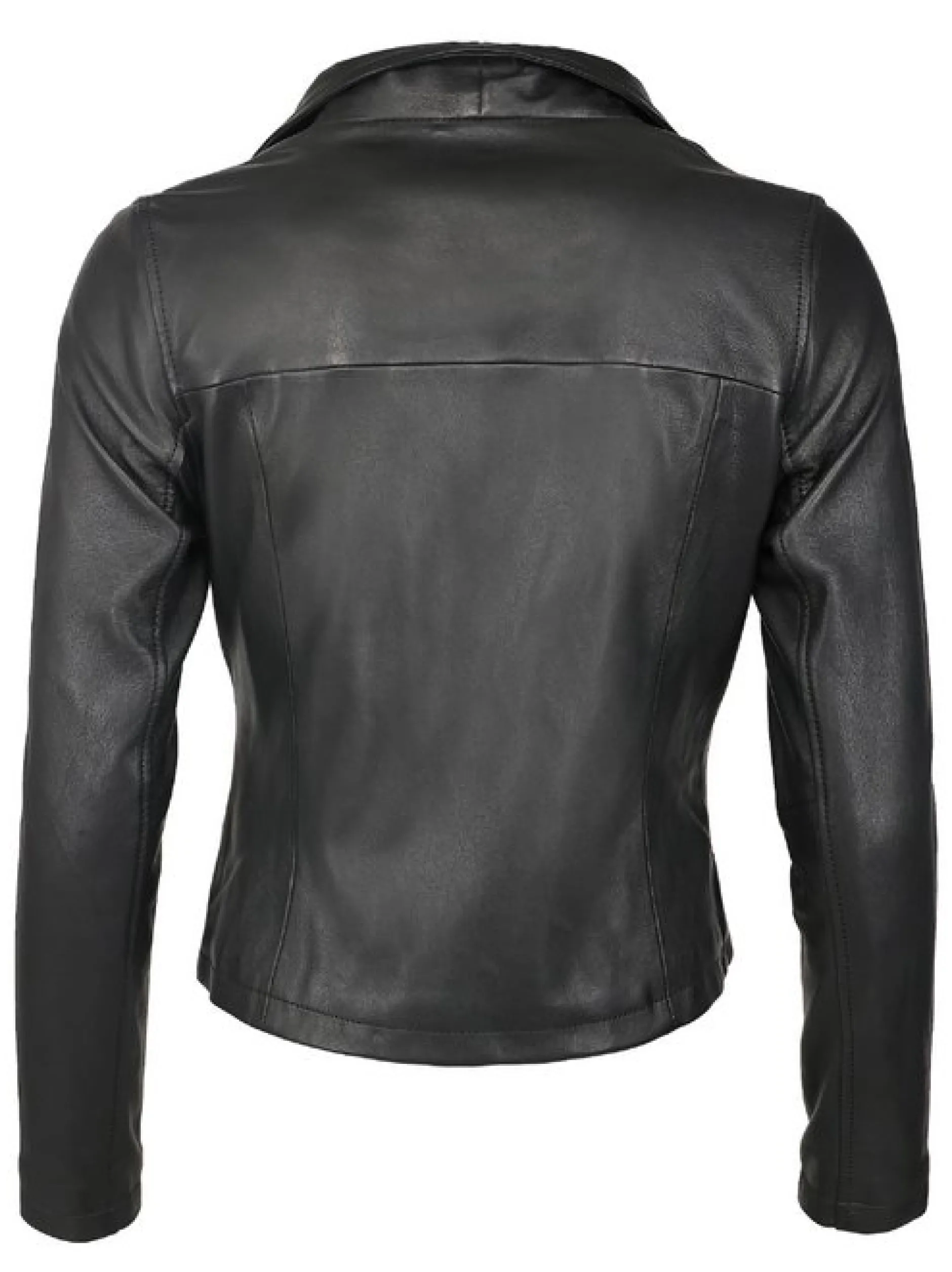 Maze Damen Lederjacke in schwarz