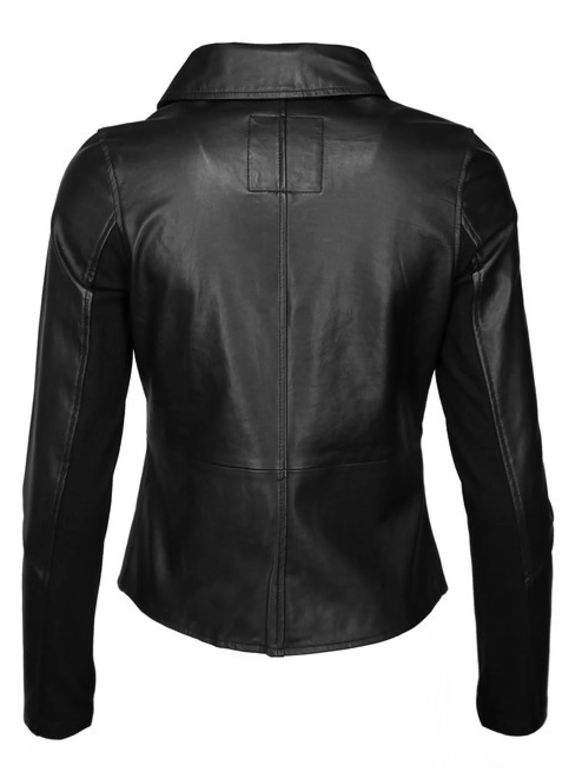 Maze Damen Lederjacke in schwarz