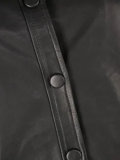 Maze Damen Lederjacke in schwarz
